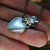 Pendant, A Single Rose