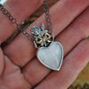 Pendant, A Single Rose