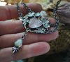 Pendant, Draping Collar, Starlit Flowers