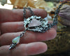Pendant, Draping Collar, Starlit Flowers