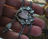 Pendant, Draping Collar, Starlit Flowers