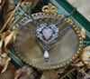 Pendant, Draping Collar, Starlit Flowers