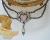 Pendant, Draping Collar, Starlit Flowers