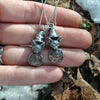 Pumpkin Witch Kitty, Earring Pair