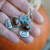 Halloween's Web, Earring Pair