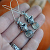 Pumpkin Witch Kitty, Earring Pair