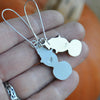 Pumpkin Witch Kitty, Earring Pair