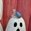 Size 6.5 - Trolleite, Sterling and Fine Silver and Brass Ring