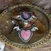 Pendant, A Batty Tabby, Star Sapphire