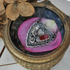 Pendant, Halloween Heart with Valentines Candy Corn!