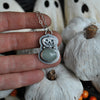 PENDANT, Jack's Lantern, BLUE glow