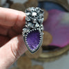 Size 7, Blooming Boneyard with Amethyst