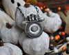 Pendant, Circle of Salt, White Sapphire
