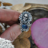 Size 7, Blooming Boneyard with Black Opal!