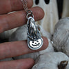 Pendant, Haunted Pumpkin!