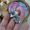 PENDANT, Bouquets Brought on Bat Wings