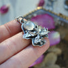 PENDANT, Bouquets Brought on Bat Wings, Moonstone