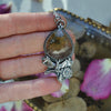 PENDANT, Bouquets Brought on Bat Wings, Rutilated Quartz
