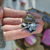 PENDANT, Bouquets Brought on Bat Wings, Rutilated Quartz