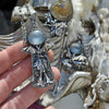 PENDANT, Bouquets Brought on Bat Wings, Rutilated Quartz