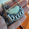 PENDANT, A glowing BOO!