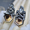 Size 6, "Grave Magic", Hand of Glory, Phantom Smoky Quartz