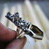 Size 6, "Grave Magic", Hand of Glory, Phantom Smoky Quartz