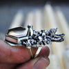 Size 6, "Grave Magic", Hand of Glory, Phantom Smoky Quartz