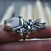 Size 6, "Grave Magic", Hand of Glory, Phantom Smoky Quartz