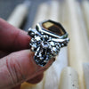 Size 6, "Grave Magic", Hand of Glory, Phantom Smoky Quartz