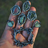Size 8, Fairy Circles, Tourmaline fairy wing