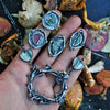 Size 8, Fairy Circles, Tourmaline fairy wing