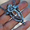 Thread to the Underworld, Pendant, Included Quartz