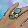 SIZE 6.5, Dreamscape, Star Quartz & Australian Opal