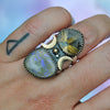 SIZE 6.5, Dreamscape, Star Quartz & Australian Opal