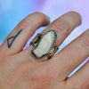 SIZE 7, Dreamscape, Opal Cloud, Sterling and Fine Silver