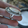 Size 9, Circle of Salt, Superstions & Lore, White Sapphire
