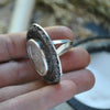 Size 9, Circle of Salt, Superstions & Lore, White Sapphire