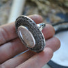 Size 9, Circle of Salt, Superstions & Lore, White Sapphire