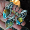 DISCOUNTED Size 8, Blue Flame, Superstions & Lore, Labradorite