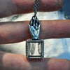 Hand of Glory Reliquary, Superstions & Lore, Topaz with Limonite