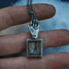 Hand of Glory Reliquary, Superstions & Lore, Topaz with Limonite