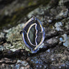 DISCOUNTED Size 5.5, Fairy Circles, Tourmaline fairy wing