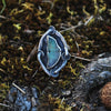Size 7, Fairy Circles, Tourmaline fairy wing