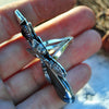 Size 8, Cat Familiar, Tourmaline and Hematite