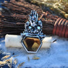 Size 6, "Grave Magic", Hand of Glory, Phantom Smoky Quartz