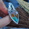 DISCOUNTED Size 8, Blue Flame, Superstions & Lore, Labradorite