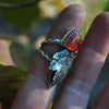 Size 5, Falling Leaves, Superstions & Lore, Hessonite Garnet
