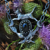 Jumping Cat Sith, Pendant, Cat-Eye Tourmaline!