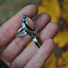 Size 6.75-7, Autumn Light, Oregon Opal and Baltic Amber